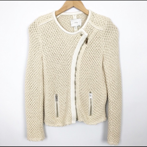 IRO Miali Jacket in Ecru - Picture 2 of 5